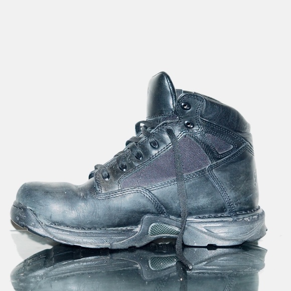 DANNER Genuine Leather Black Hiking Chucka Boots - Picture 9 of 14